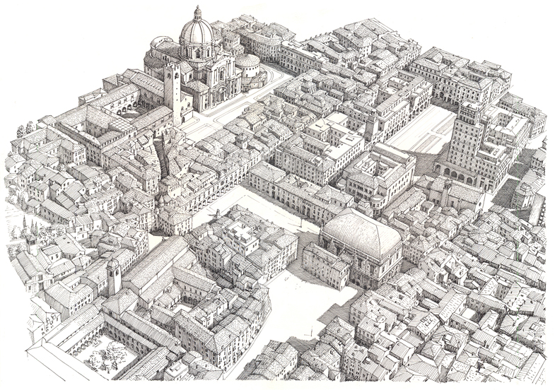 Brescia, centro bd