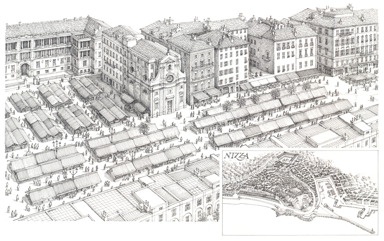 Nizza, Cours Saleya bd