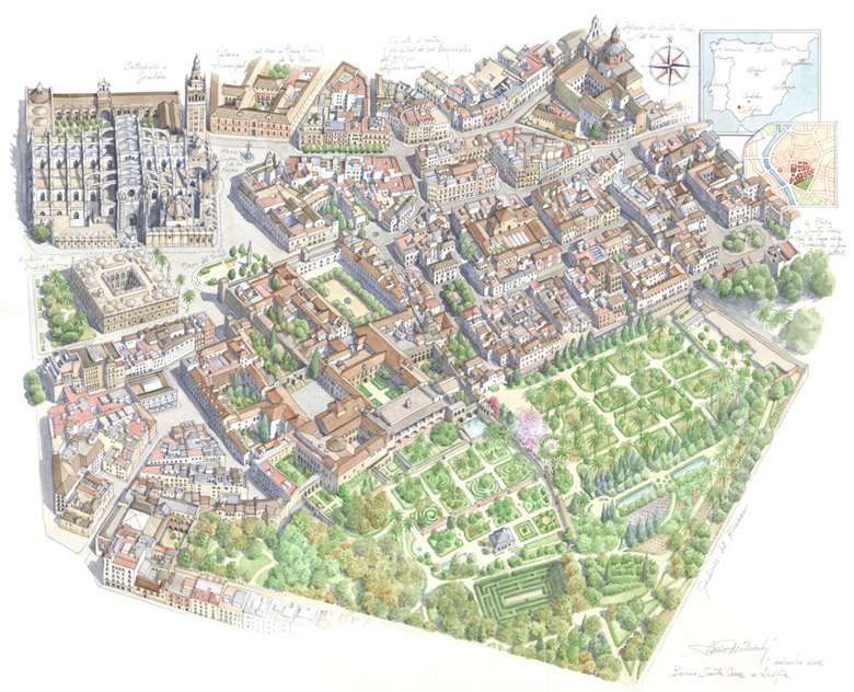 Siviglia, Barrio S.Cruz