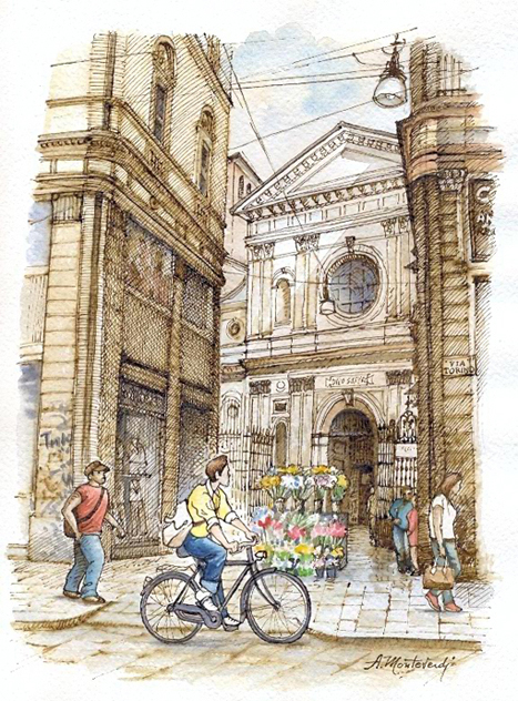 bici via Torino