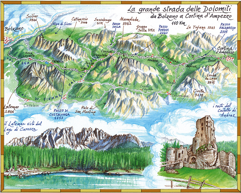 Grande strada Dolomiti bd